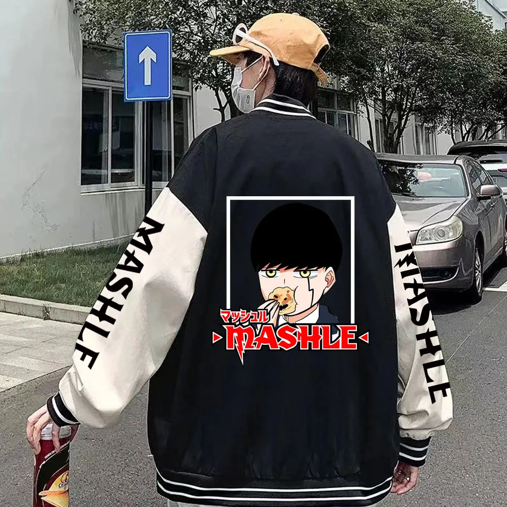 Anime Mashle Mash Burnedead Bomber Jacket
