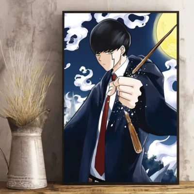 Anime Mashle Magic and Muscles Poster Kraft Paper Vintage Poster Wall Art Painting Study Aesthetic Art 3 - Mashle Merch